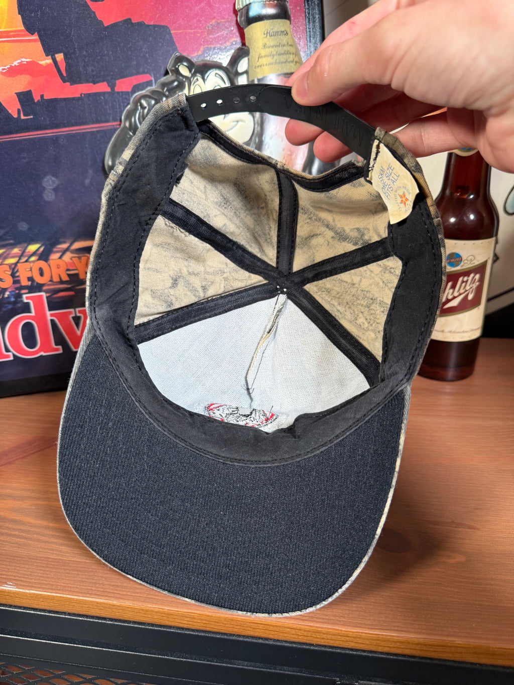 Vintage North American Refractories Arrowhead Camo Snapback