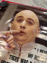 Load image into Gallery viewer, Vintage 2002 Dr Evil Quote Poster (22.5x34)
