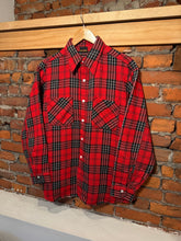 Load image into Gallery viewer, Vintage 80s Big Yank Red Heavyweight Flannel Shirt (L)
