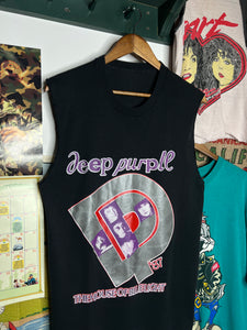 Vintage 1987 Deep Purple Cutoff Concert Tee (M)