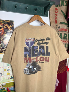 Vintage Neal McCoy Double Sided Concert Tee (XL)