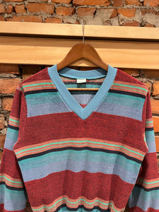 True Vintage Sears Striped Sweater (WS, See Measurements)