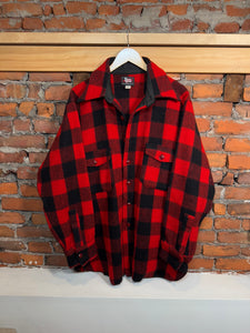 True Vintage Woolrich Buffalo Plaid Flannel Jacket (XL)