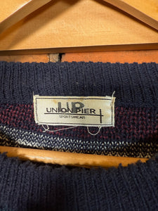Vintage Union Pier Striped Sweater (XL)