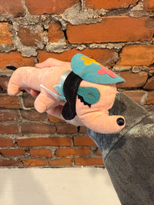 Vintage 60s Las Vegas Souvenir Weiner Dog Plush