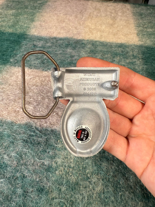2000s Toilet Belt Buckle