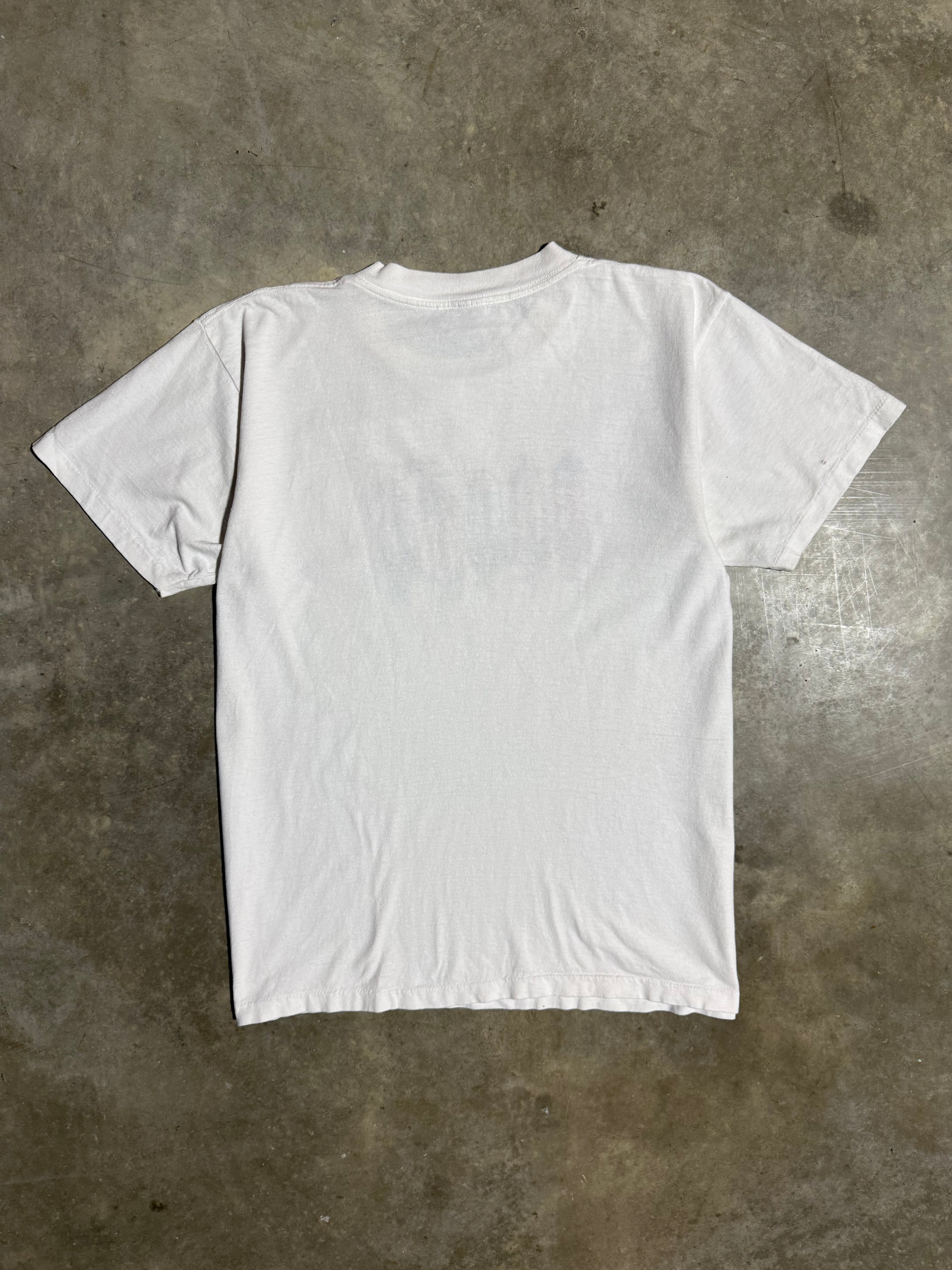 Vintage Embroidered Feathers T-Shirt (L)