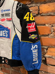 Vintage Youth Lowe’s Jeff Hamilton NASCAR Jacket (Youth Small)