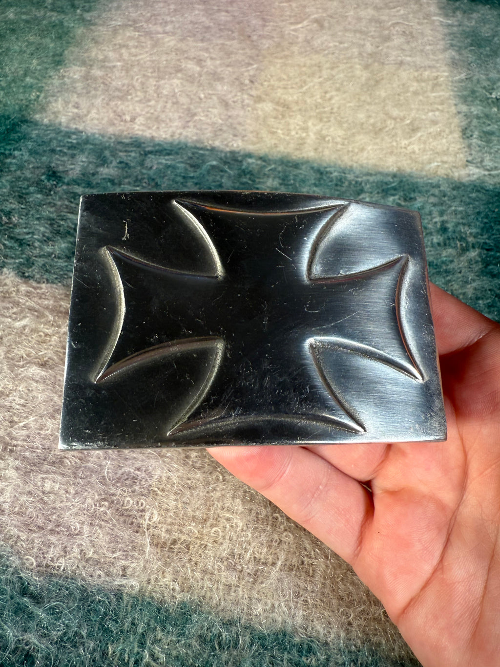 Vintage 2000s Rectangle Choppers Belt Buckle
