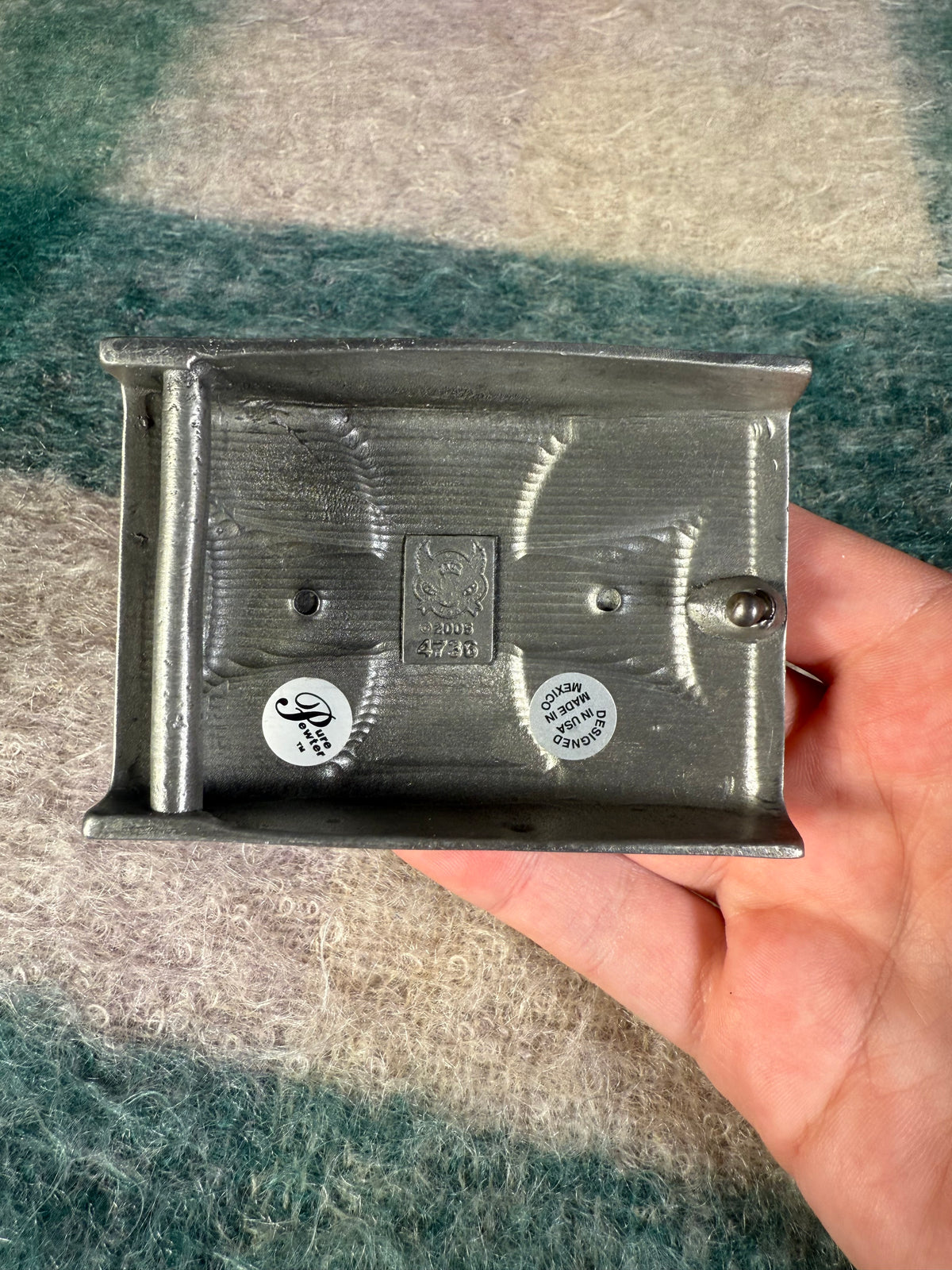 Vintage 2000s Rectangle Choppers Belt Buckle