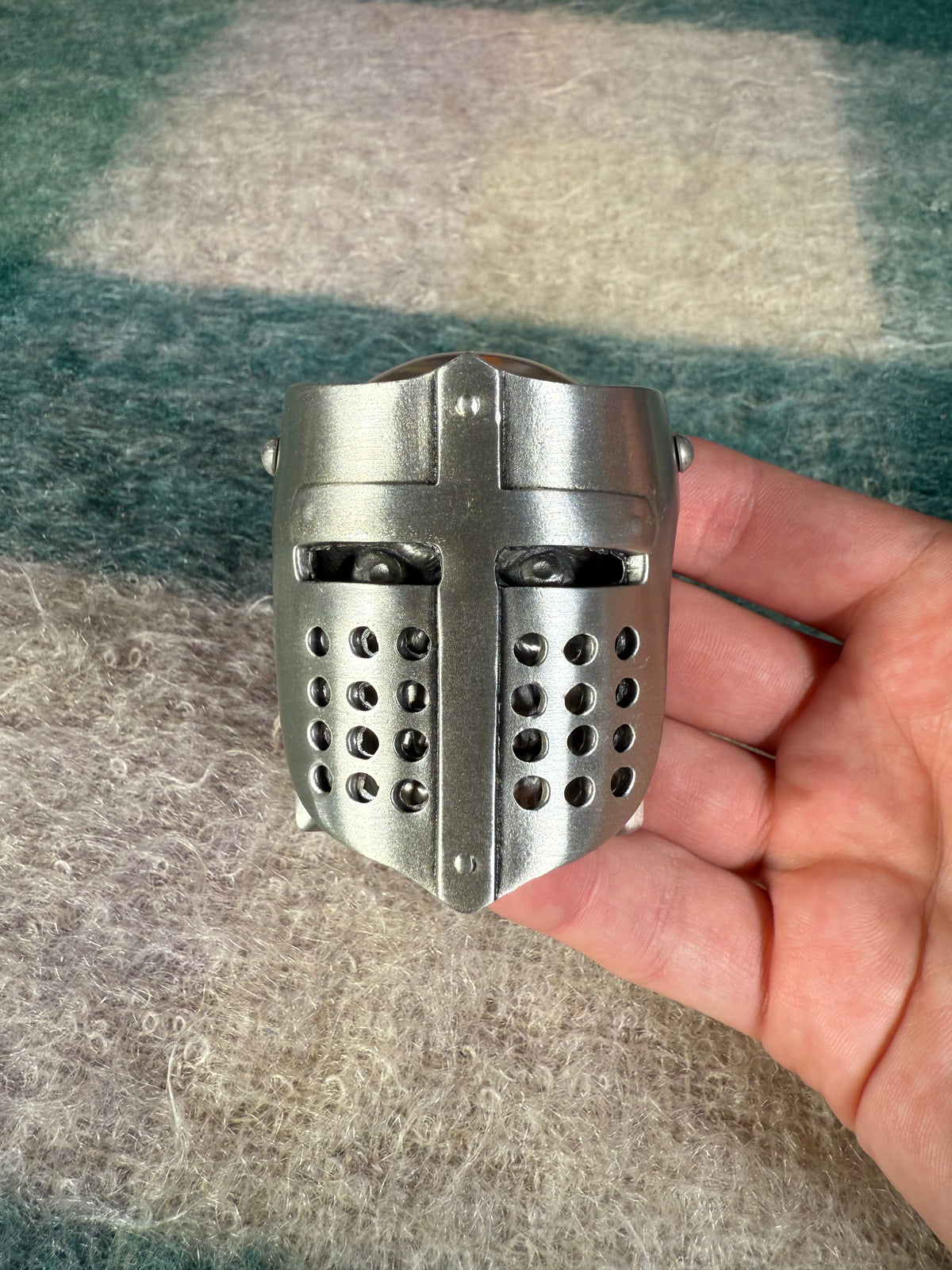 Vintage Moving Mask Zombie Belt Buckle (Read Description)