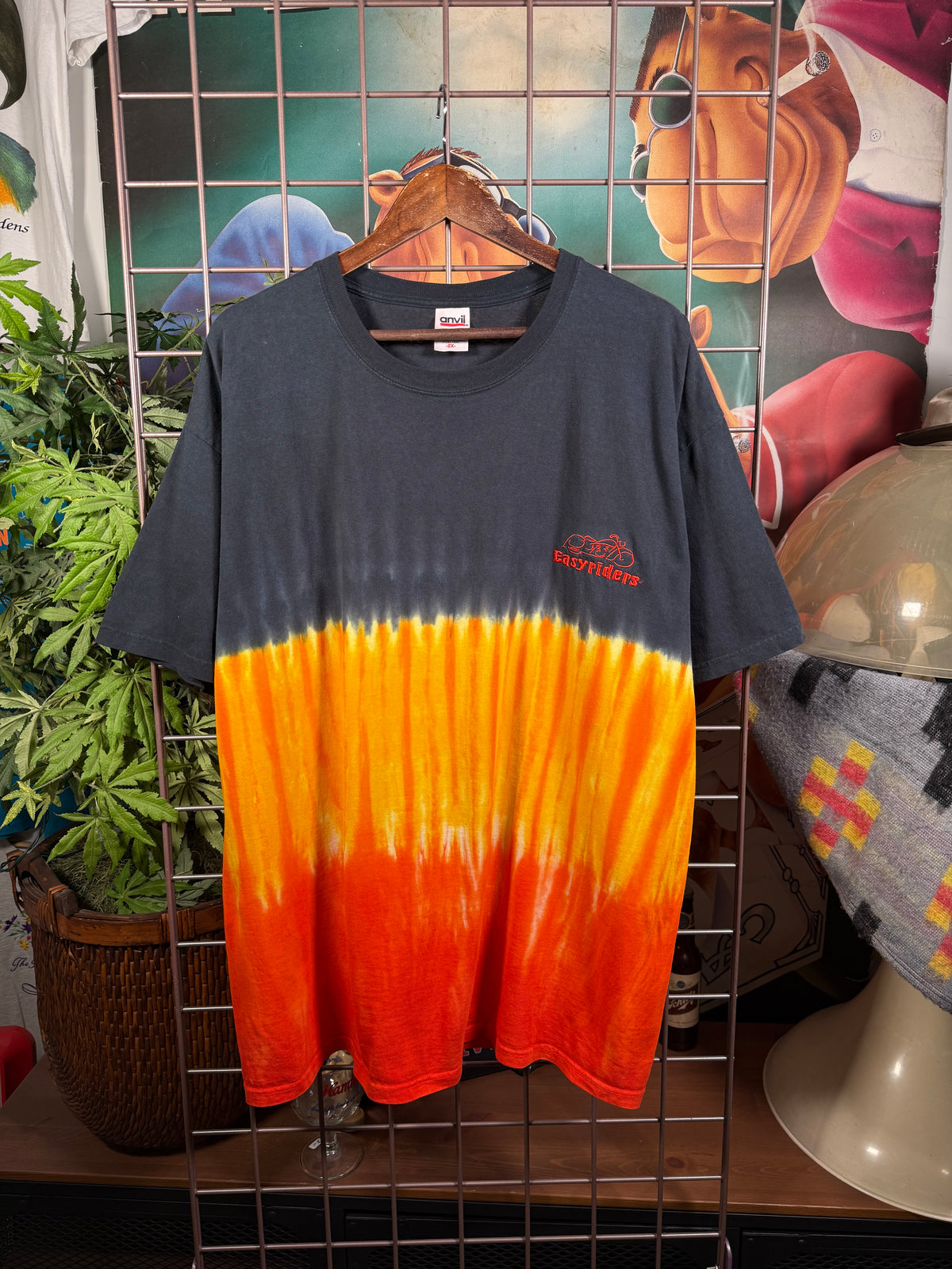 Vintage 2005 Easyriders Magazine Rodeo Tour T-Shirt (2XL)