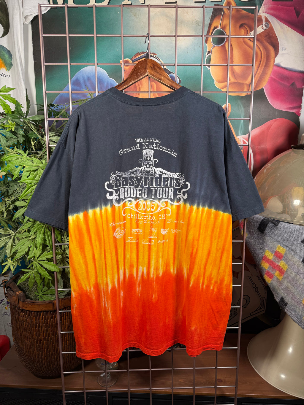 Vintage 2005 Easyriders Magazine Rodeo Tour T-Shirt (2XL)