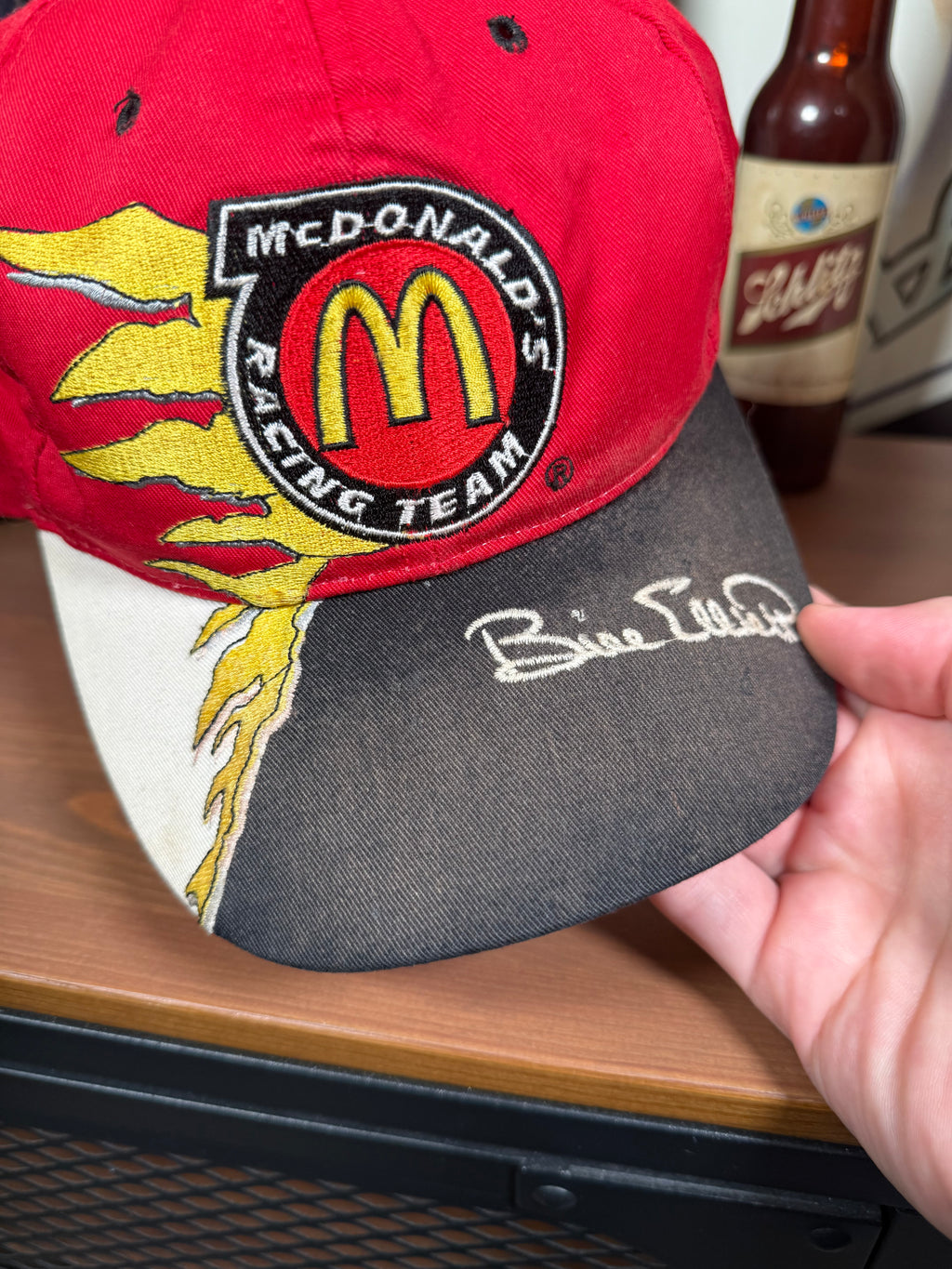 Vintage McDonalds Racing Team Nascar Snapback Hat