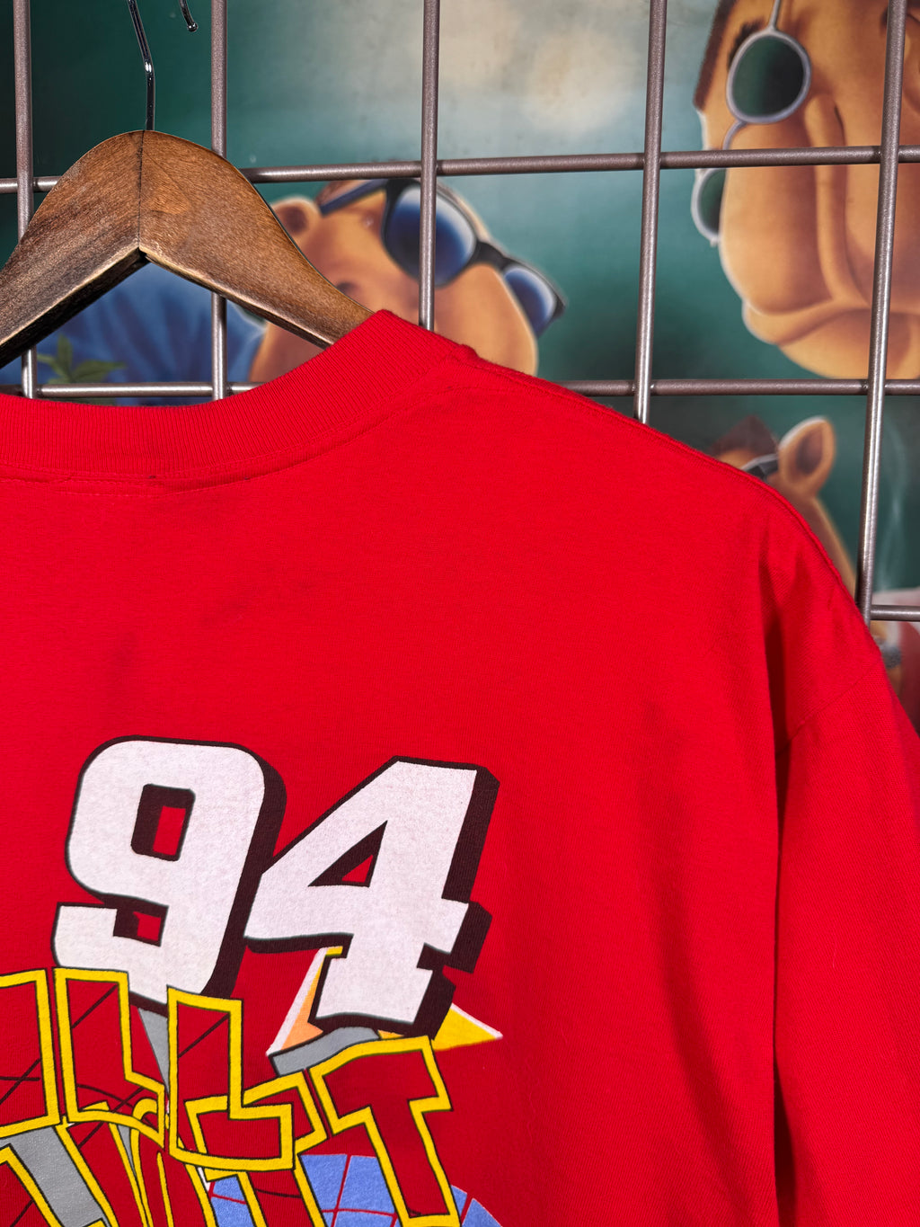 Vintage 1995 McDonalds Racing Team Nascar T-Shirt (L)