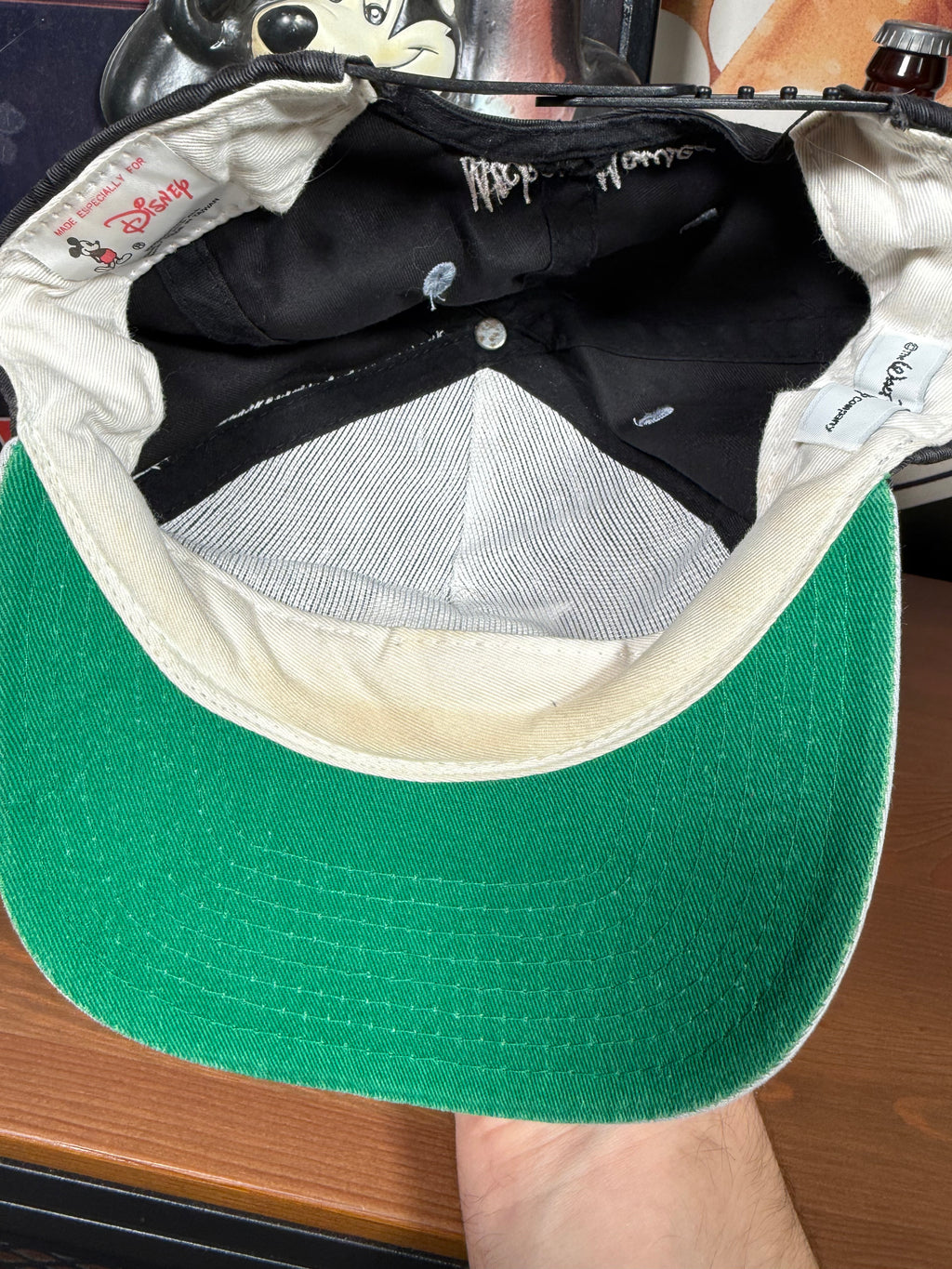 Vintage Mickey Mouse M Snapback Hat