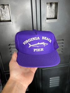 Vintage Virginia Beach Pier Trucker Hat