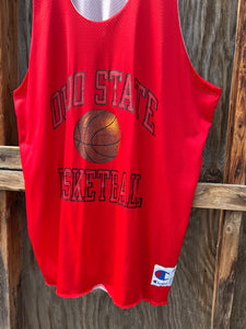 Vintage Champion Ohio State Basketball Reversible Jersey (XL)