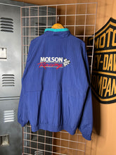 Load image into Gallery viewer, Vintage Molson Beer Racing Jacket (XL)
