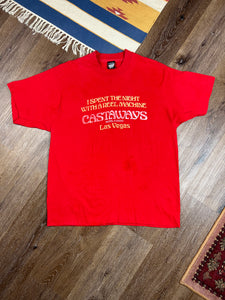 Vintage “I Spent The Night” Castaways Casino Tee (L)