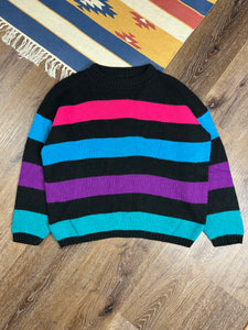 Vintage 4 Color Knit Sweater (WM)