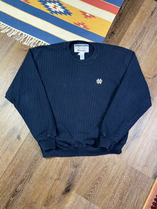 Vintage Champion Notre Dame Ribbed Fleece Sweatshirt (XL)