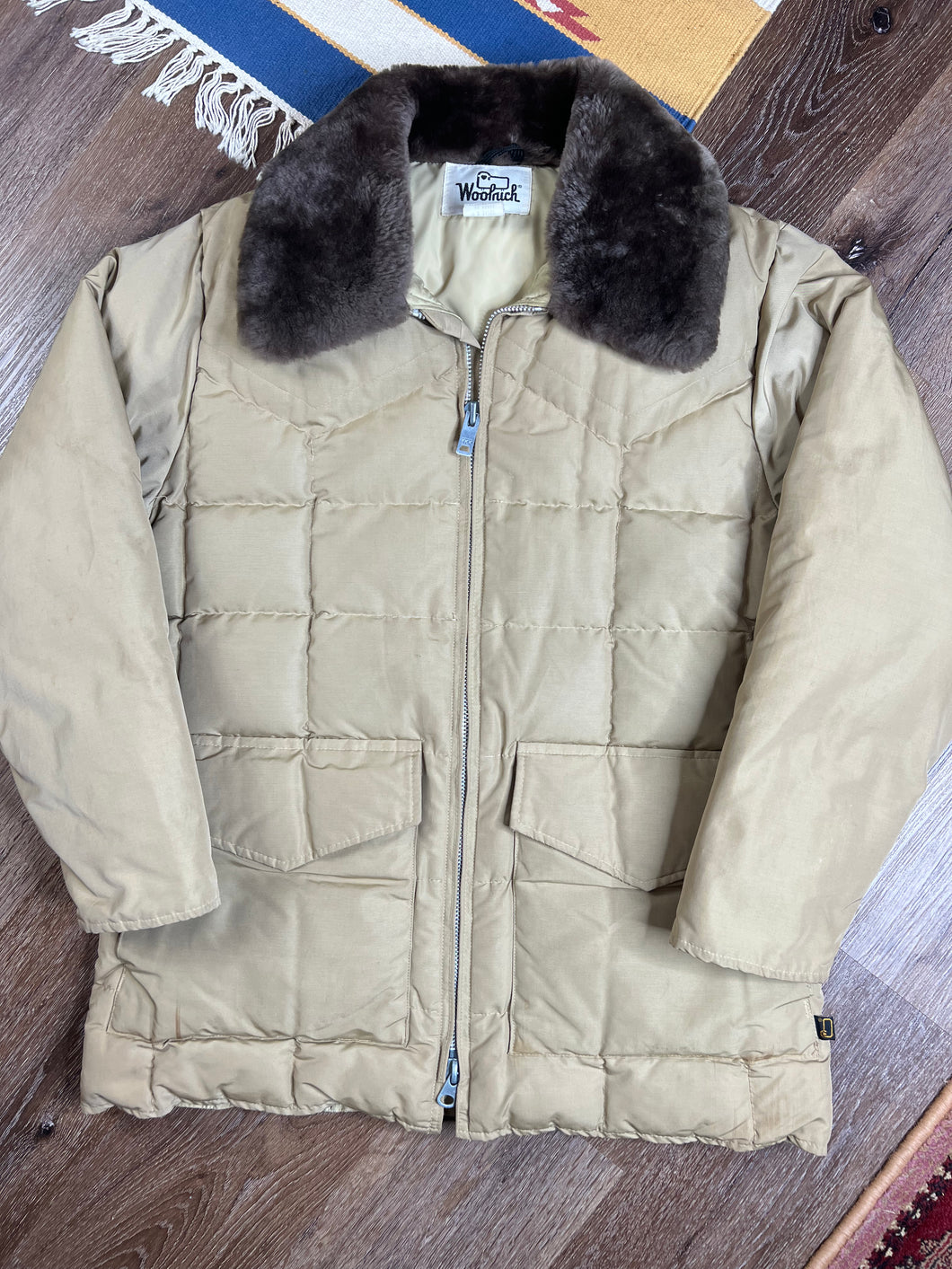 Vintage 70s Woolrich Quilted Jacket (L)