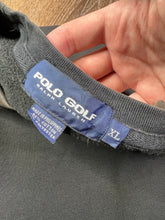 Load image into Gallery viewer, Vintage Polo Golf Black Crewneck (XL)
